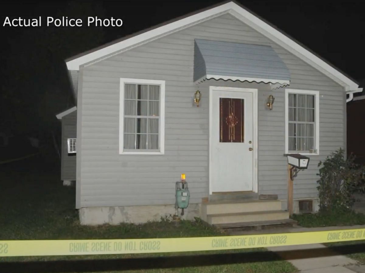 Heather Jackson's Sandusky home, where she and her two children were found strangled to death (Image via Monsters among us/YouTube)